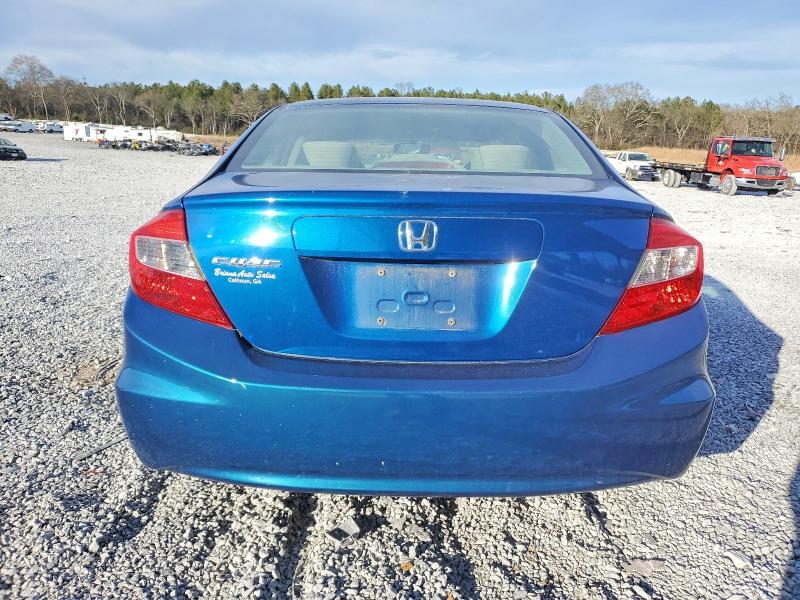 Photo 6 from auction – 2012 HONDA CIVIC LX with VIN 19XFB2F55CE080622