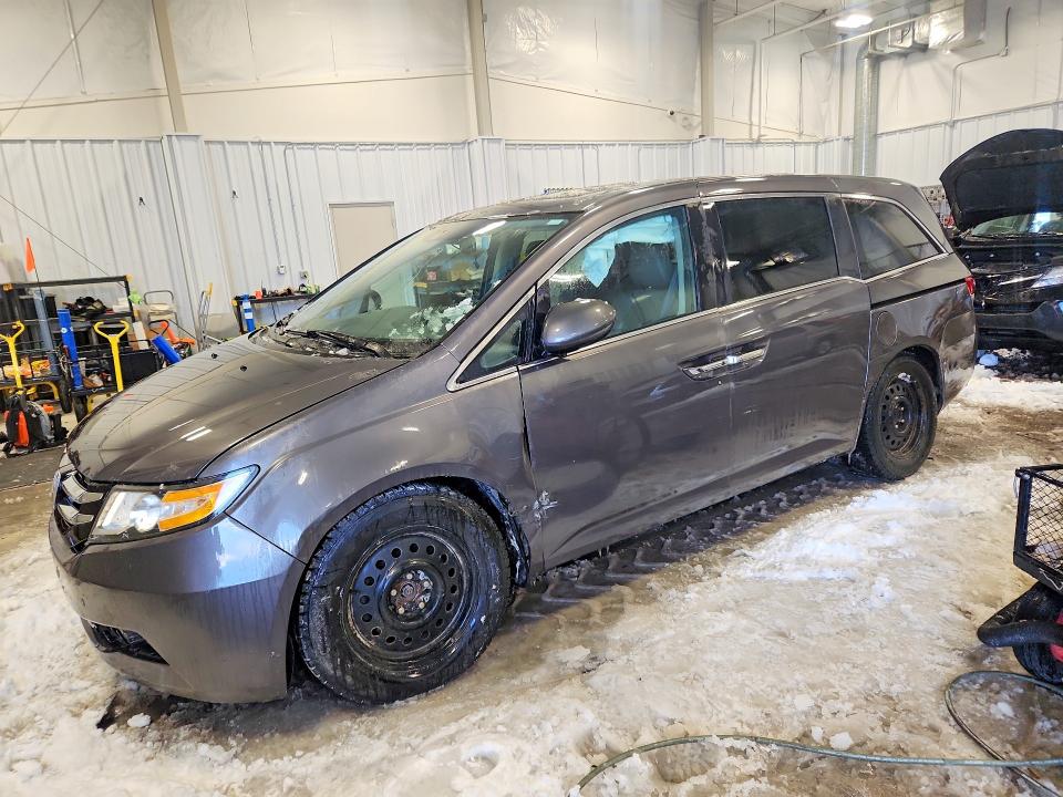 HONDA ODYSSEY 2016 with VIN 5FNRL5H67GB030452 - Photo from auction