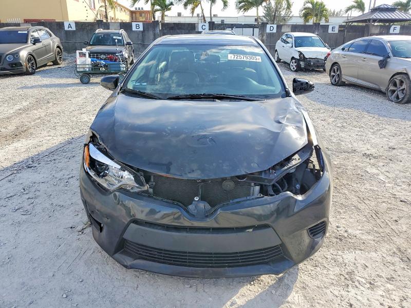 Photo 5 from auction – 2014 TOYOTA COROLLA L with VIN 2T1BURHE2EC185800