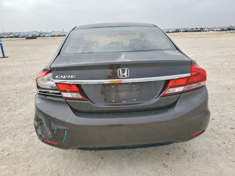 Photo 6 from auction – 2013 HONDA CIVIC LX with VIN 19XFB2F52DE020525