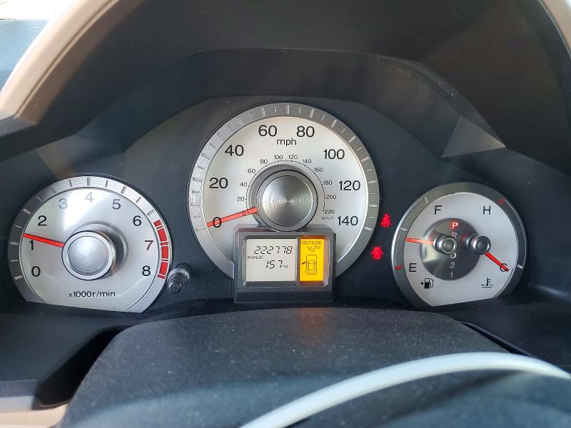 Photo 9 from auction – 2009 HONDA PILOT EXL with VIN 5FNYF48679B031696