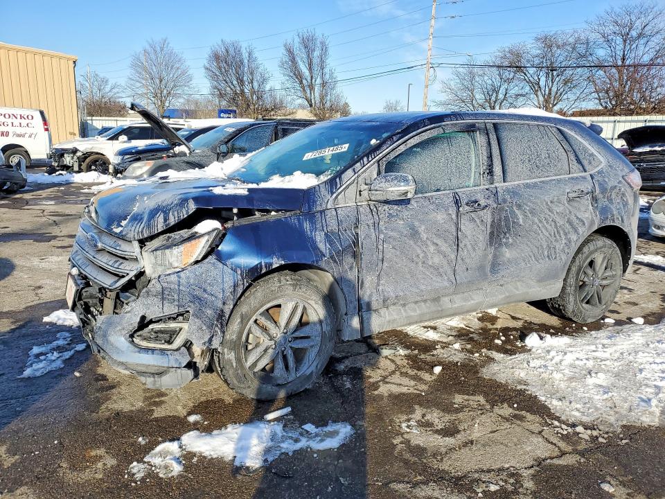 FORD EDGE SEL 2017 with VIN 2FMPK3J84HBB18959 - Photo from auction