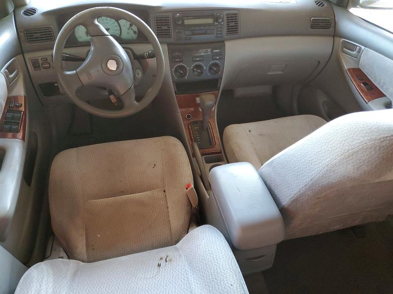 Photo 8 from auction – 2003 TOYOTA COROLLA with VIN JTDBR32E830018484