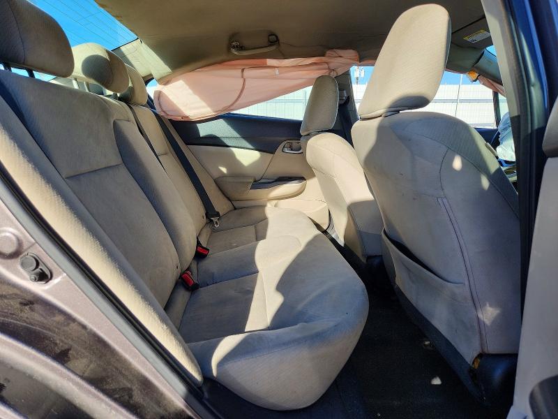 Photo 10 from auction – 2013 HONDA CIVIC with VIN 19XFB2F54DE289674