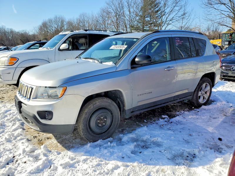 JEEP COMPASS 2013 with VIN 1C4NJDEBXDD228347 - Photo from auction