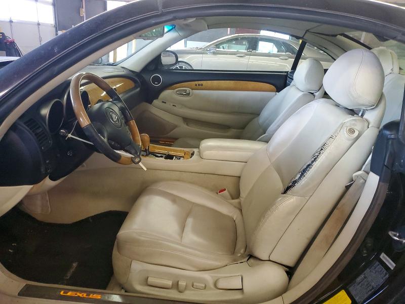 Photo 7 from auction – 2003 LEXUS SC 430 with VIN JTHFN48YX30040148