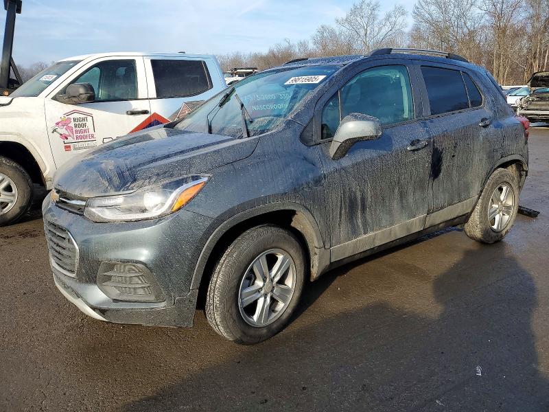 CHEVROLET TRAX 1LT 2022 with VIN KL7CJPSM8NB567598 - Photo from auction