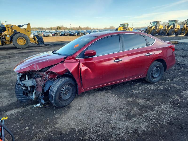 NISSAN SENTRA S 2017 with VIN 3N1AB7AP5HY342342 - Photo from auction