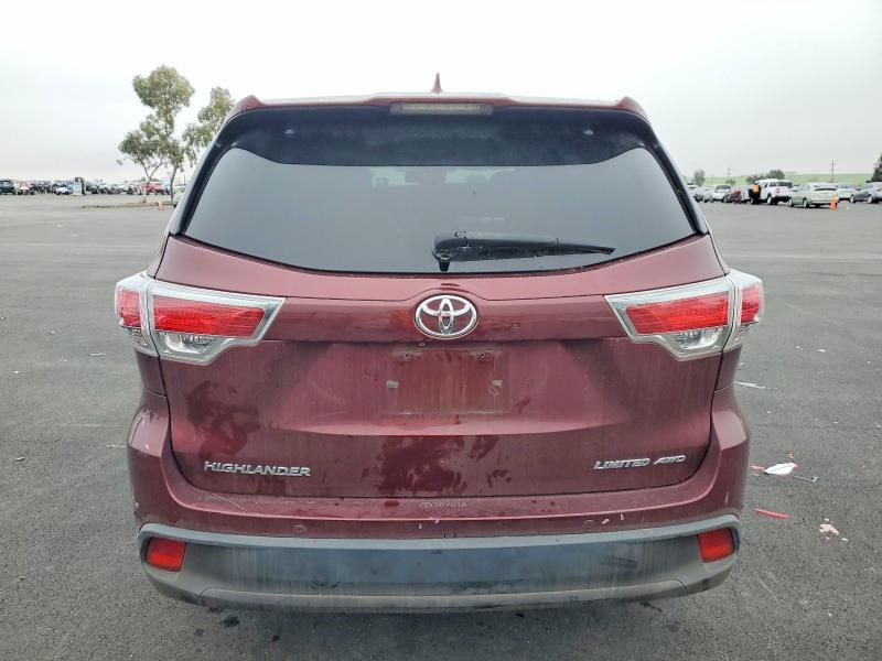 Photo 6 from auction – 2015 TOYOTA HIGHLANDER with VIN 5TDDKRFH8FS123662