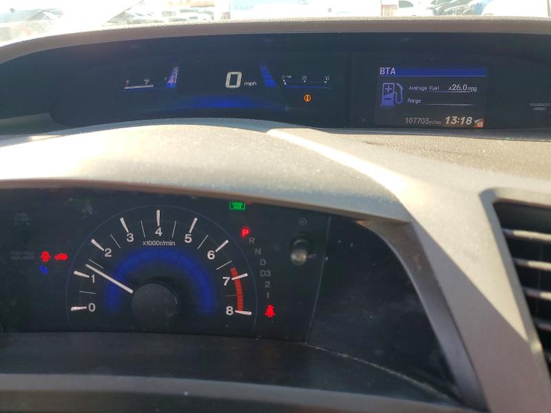 Photo 9 from auction – 2012 HONDA CIVIC EX with VIN 19XFB2F82CE027628