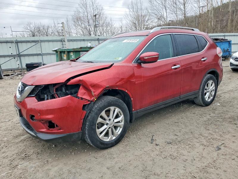 NISSAN ROGUE S 2015 with VIN 5N1AT2MV8FC800772 - Photo from auction