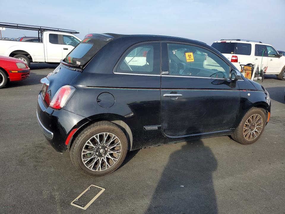 Photo 3 from auction – 2013 FIAT 500 LOUNGE with VIN 3C3CFFER4DT707556