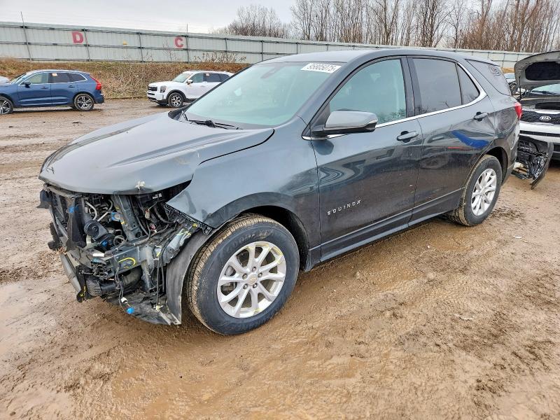 Photo 1 from auction – 2019 CHEVROLET EQUINOX LT with VIN 3GNAXJEVXKS669437