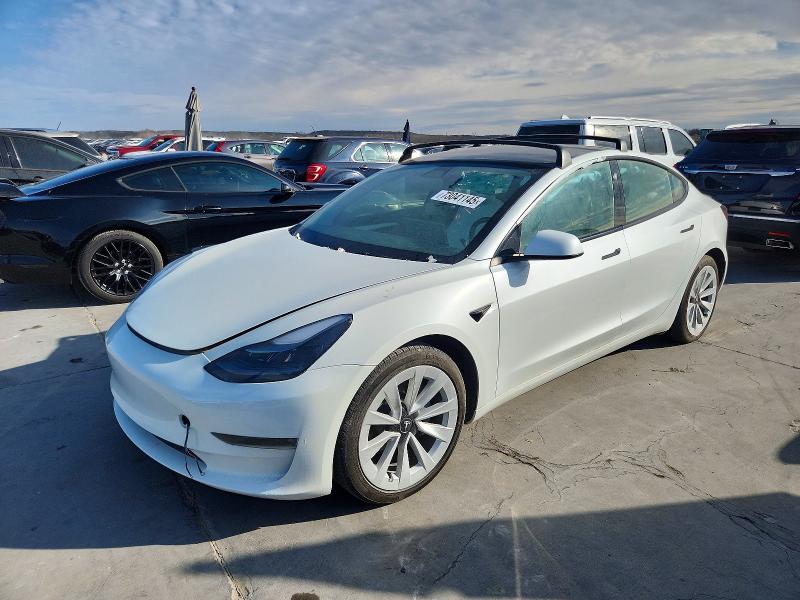 TESLA MODEL 3 2023 with VIN 5YJ3E1EB6PF608373 - Photo from auction