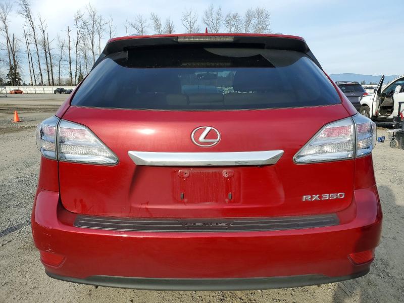 Photo 6 from auction – 2011 LEXUS RX 350 with VIN 2T2BK1BA3BC095141