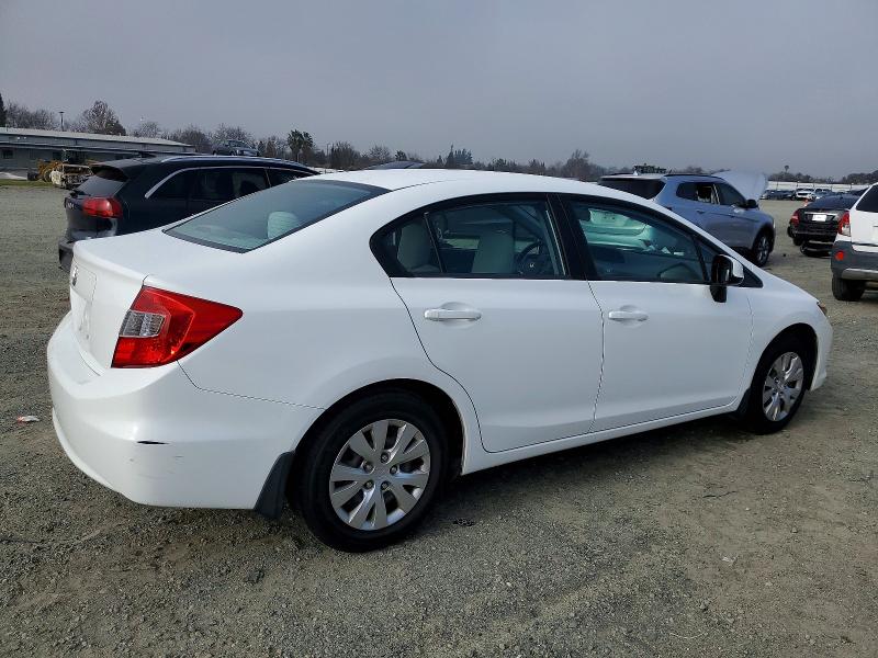 Photo 3 from auction – 2012 HONDA CIVIC with VIN 19XFB2F56CE367662
