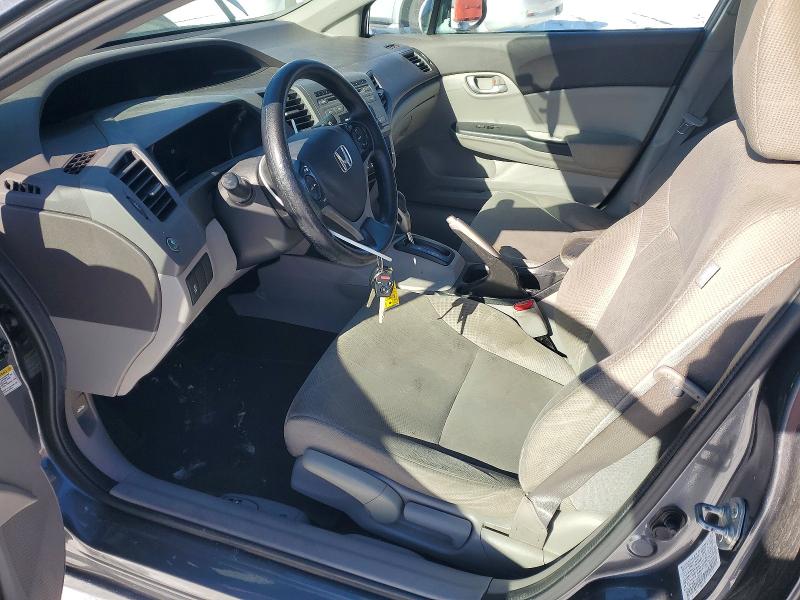 Photo 7 from auction – 2012 HONDA CIVIC LX with VIN 19XFB2F57CE339319