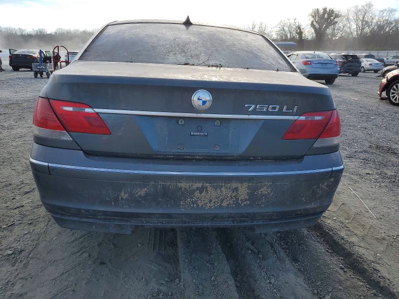 Photo 6 from auction – 2006 BMW 750 LI with VIN WBAHN83506DT63083