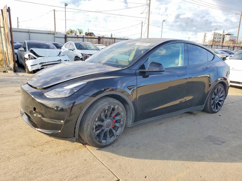 TESLA MODEL Y 2023 с VIN 7SAYGDEF3PF758996 - Фото с аукциона