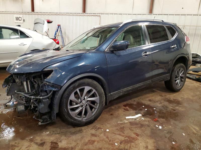 NISSAN ROGUE S 2016 with VIN 5N1AT2MV9GC785782 - Photo from auction