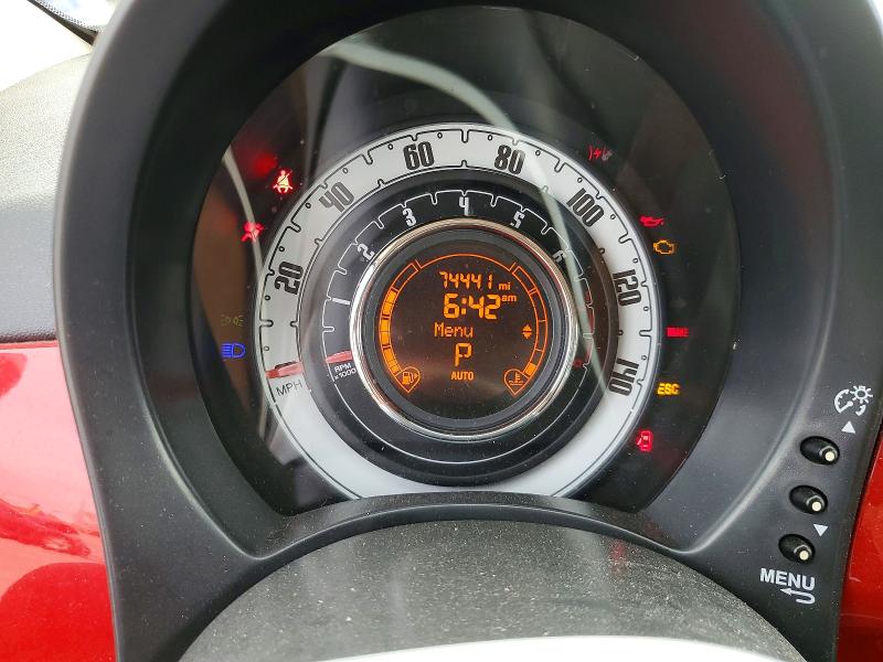 Photo 9 from auction – 2015 FIAT 500 POP with VIN 3C3CFFAR7FT672892