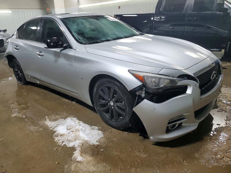 Photo 4 from auction – 2014 INFINITI Q50 BASE with VIN JN1BV7AR9EM698014