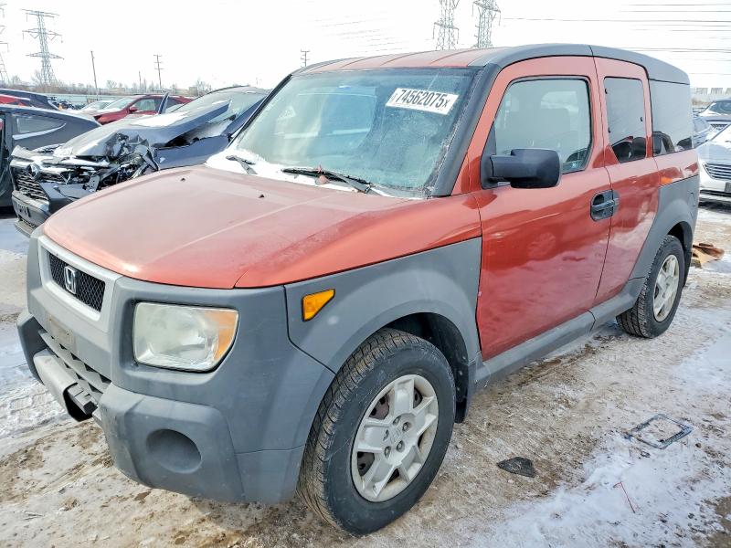 HONDA ELEMENT 2005 with VIN 5J6YH18395L011630 - Photo from auction