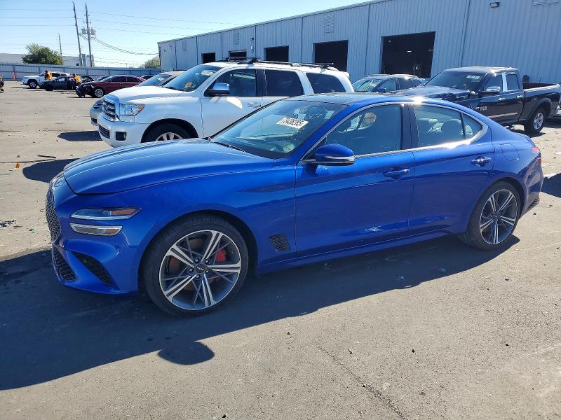 GENESIS G70 BASE 2025 with VIN KMTG34SC4SU146323 - Photo from auction