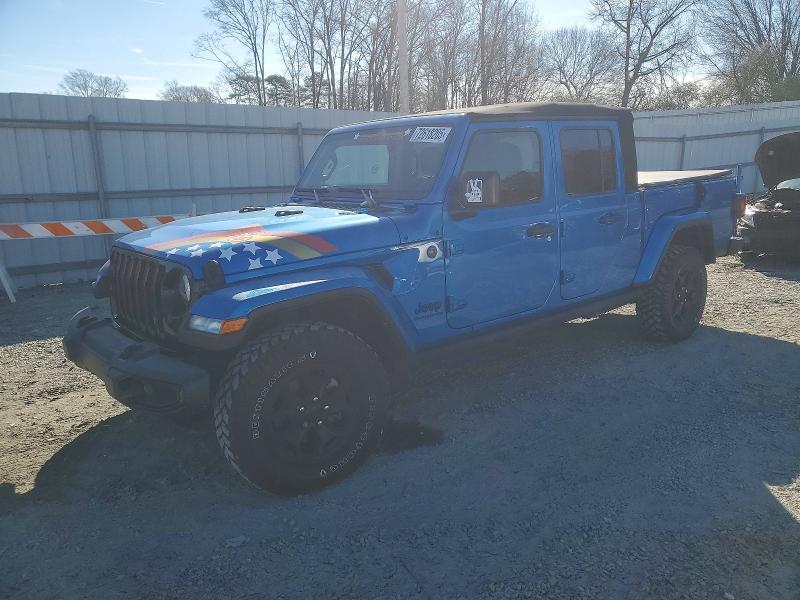 JEEP GLADIATOR 2022 with VIN 1C6HJTAG9NL130062 - Photo from auction
