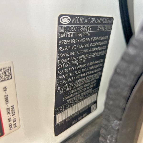 Photo 10 from auction – 2019 LAND ROVER RANGE ROVE with VIN SALGS5RE8KA525544