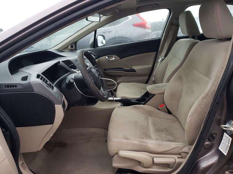 Photo 7 from auction – 2012 HONDA CIVIC EX with VIN 19XFB2F86CE087332