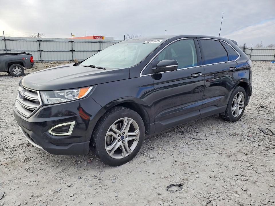 FORD EDGE 2017 with VIN 2FMPK4K98HBB80281 - Photo from auction
