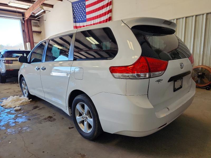Photo 2 from auction – 2011 TOYOTA SIENNA with VIN 5TDKA3DC6BS009135