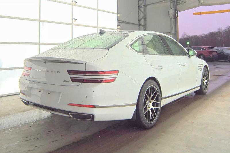 Photo 4 from auction – 2022 GENESIS G80 BASE with VIN KMTGB4SC2NU092298