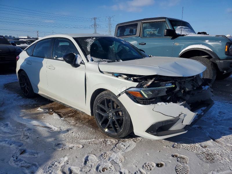 Photo 4 from auction – 2022 HONDA CIVIC with VIN 19XFL2H81NE003785