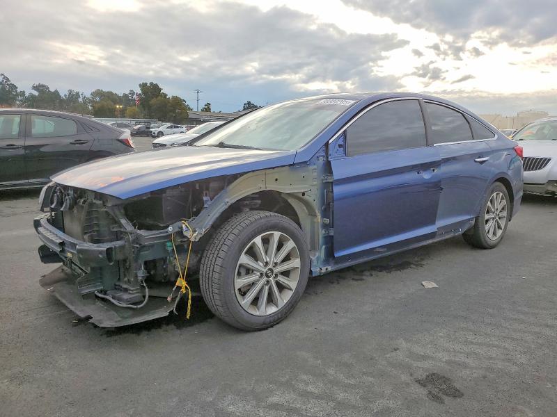 HYUNDAI SONATA 2017 with VIN 5NPE34AF4HH463149 - Photo from auction