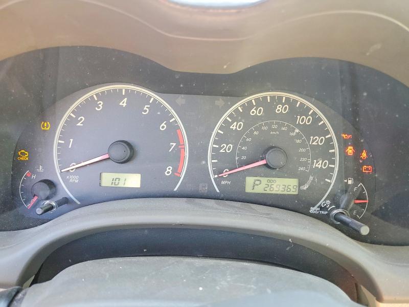 Photo 9 from auction – 2009 TOYOTA COROLLA BA with VIN JTDBL40E19J044065