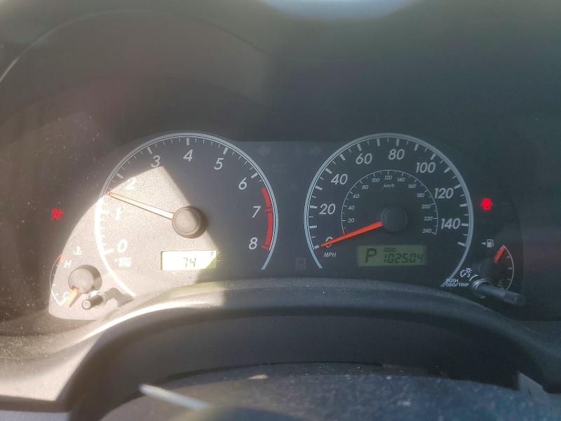 Photo 9 from auction – 2011 TOYOTA COROLLA BA with VIN JTDBU4EE6BJ091541