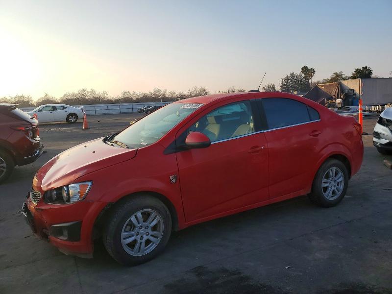 CHEVROLET SONIC LT 2015 with VIN 1G1JC5SB3F4159516 - Photo from auction