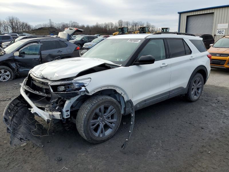 FORD EXPLORER X 2022 with VIN 1FMSK8DH9NGB07981 - Photo from auction