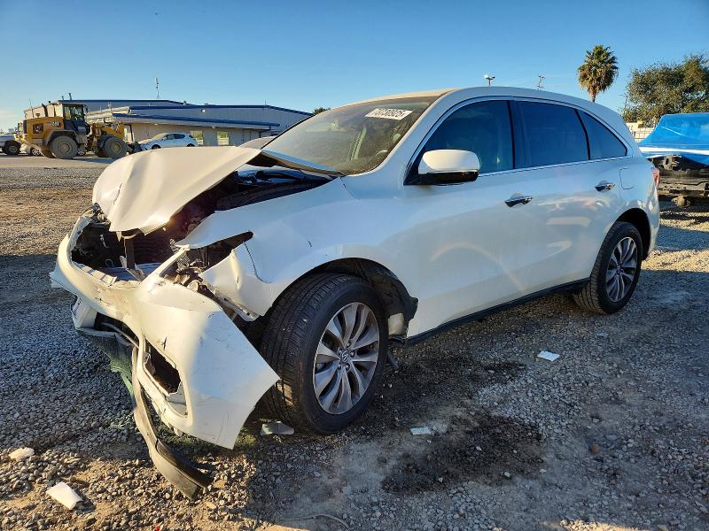 ACURA MDX TECHNO 2014 with VIN 5FRYD3H4XEB007738 - Photo from auction