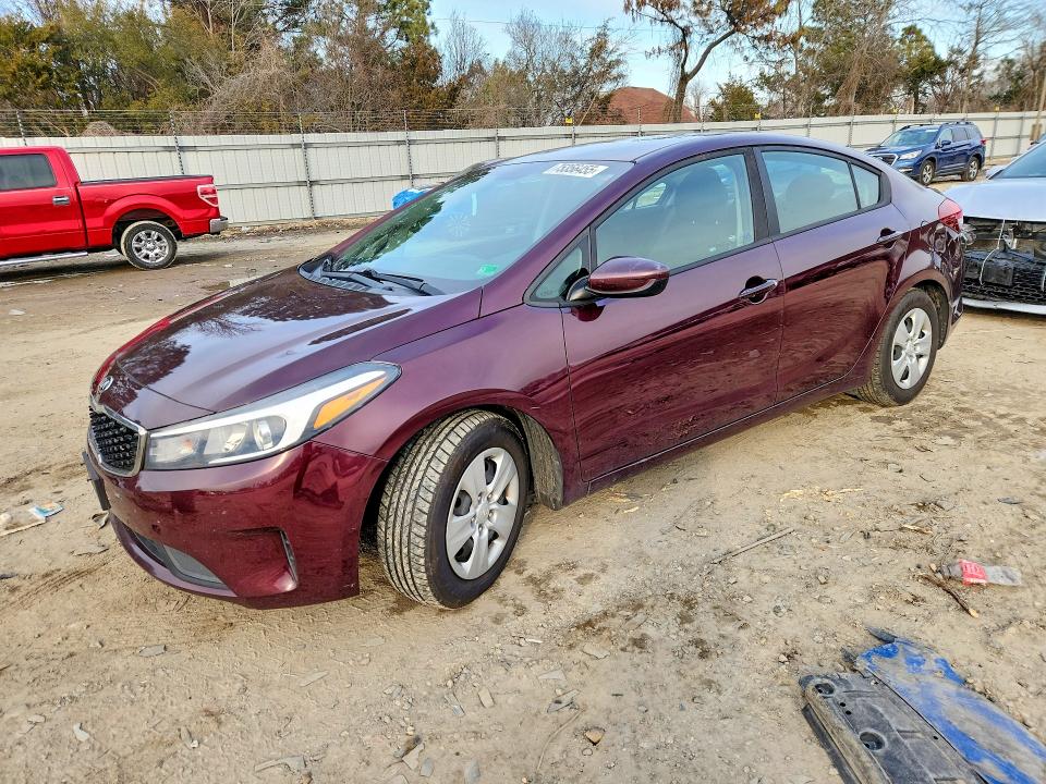 KIA FORTE LX 2018 with VIN 3KPFK4A77JE176351 - Photo from auction