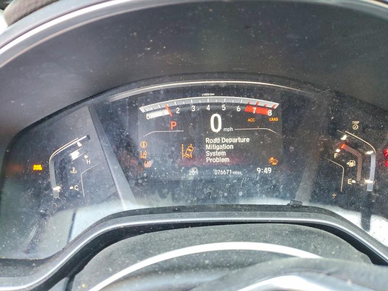 Photo 9 from auction – 2018 HONDA CR-V EX with VIN 7FARW2H53JE106094