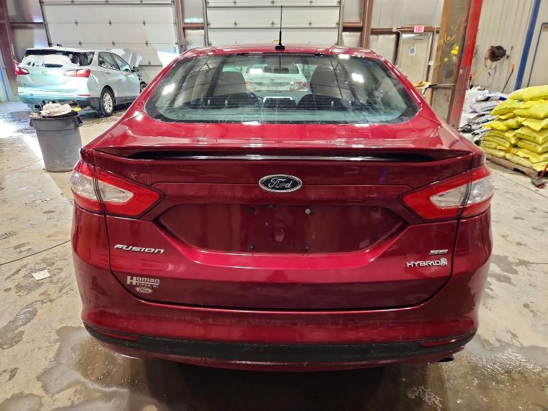 Photo 6 from auction – 2016 FORD FUSION with VIN 3FA6P0LU5GR352429