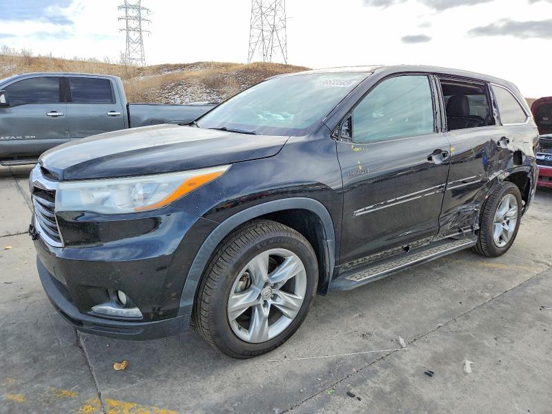 TOYOTA HIGHLANDER 2014 مع رقم تعريف المركبة 5TDDCRFH6ES004827 - صورة من المزاد