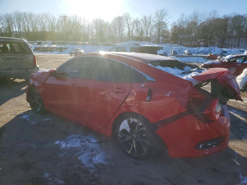 Photo 2 from auction – 2020 HONDA CIVIC with VIN 2HGFC2F86LH566322