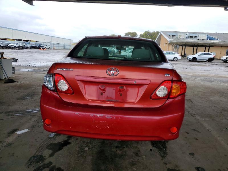 Photo 6 from auction – 2009 TOYOTA COROLLA BA with VIN JTDBL40E599043194