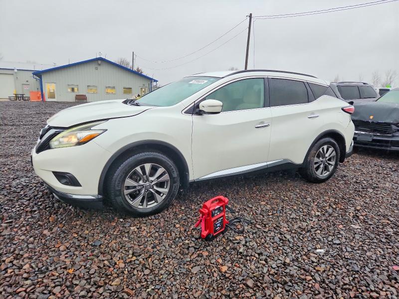 NISSAN MURANO S 2015 with VIN 5N1AZ2MH0FN240856 - Photo from auction