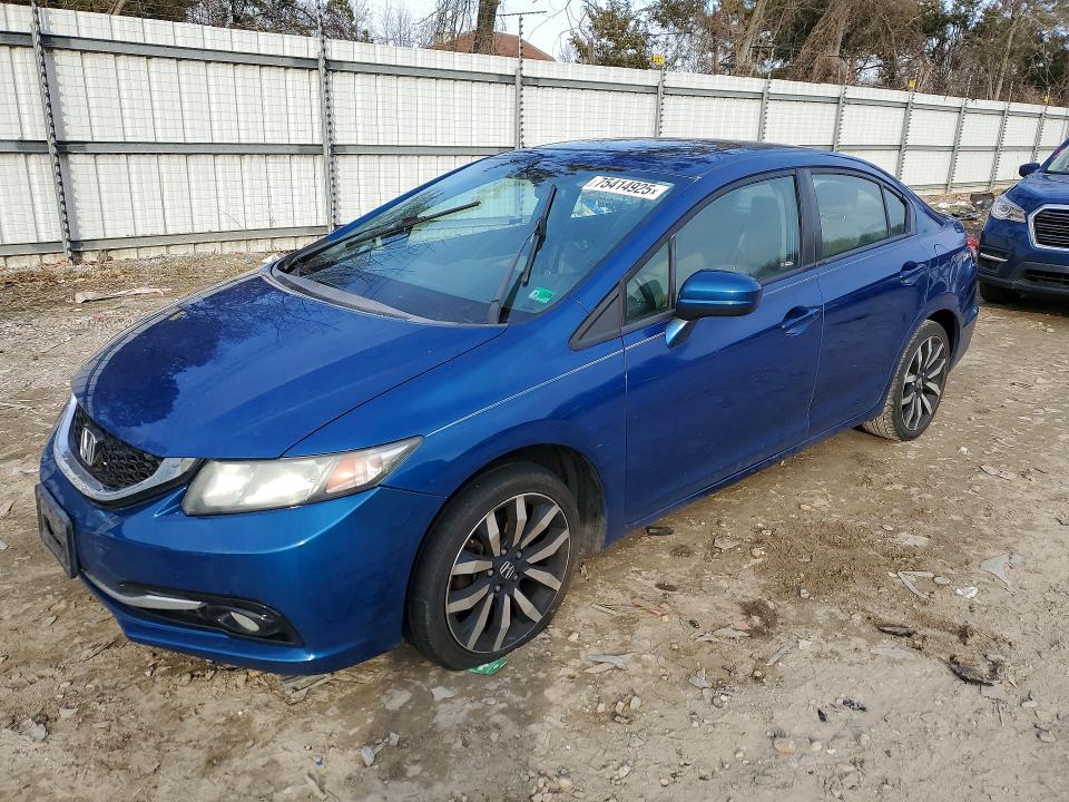 HONDA CIVIC 2015 مع رقم تعريف المركبة 19XFB2F9XFE229341 - صورة من المزاد