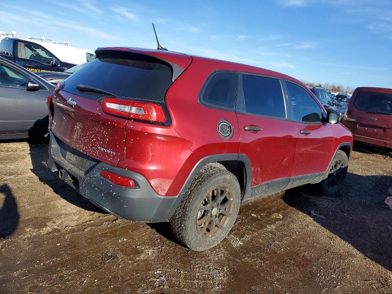 Photo 3 from auction – 2014 JEEP CHEROKEE S with VIN 1C4PJMAB7EW190256